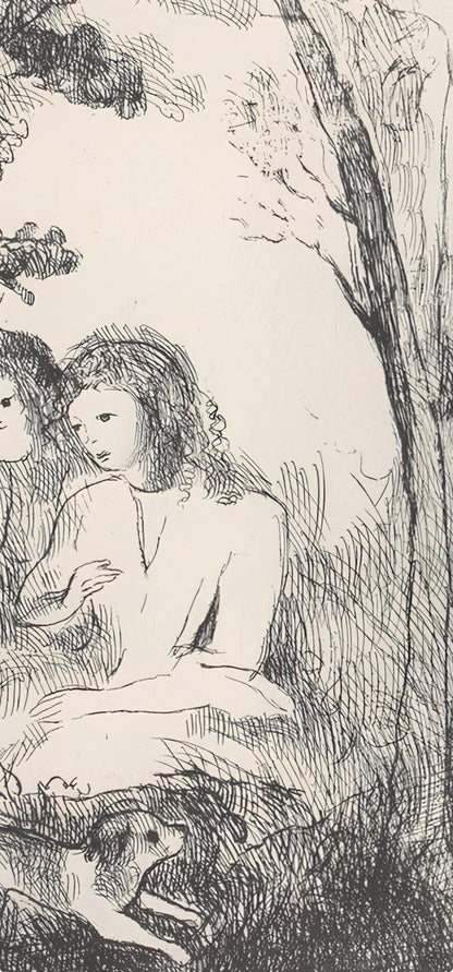 Marie Laurencin, Composition, Antars, Etching