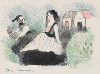 Marie Laurencin, Composition, Alice'S Adventures In Wonderland, Lithograph