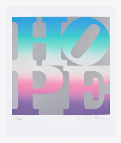 Robert Indiana, Spring, Hope, Four Seasons Of Hope, Silkscreen