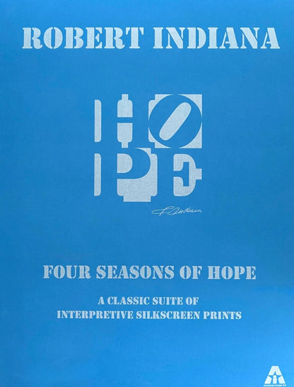 Robert Indiana, Summer, Hope, Four Seasons Of Hope, Silkscreen