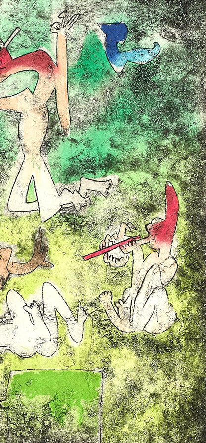 Roberto Matta, Composition (Sabatier 393), Centre Noeuds, Etching