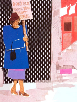 Phoebe Beasley, Mother To Son, Sunrise Is Coming After While, Silkscreen