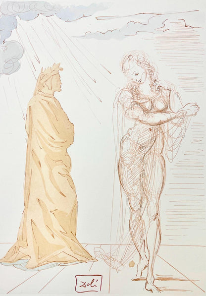 Salvador Dali, Hlle Ii (Field 189-200; Michler/Lpsinger 1039-1138), Die Gttliche Komdie, Signed,