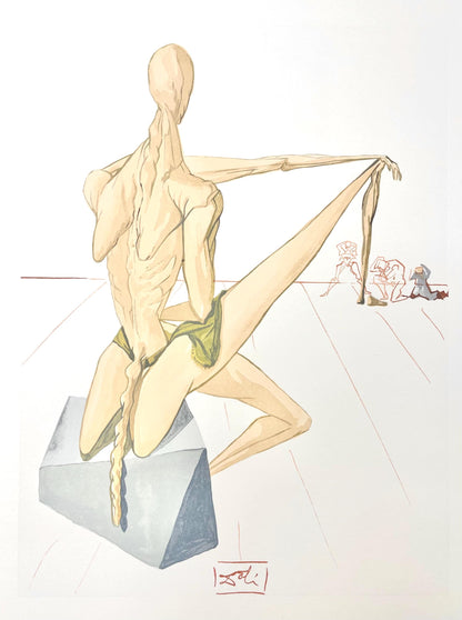 Salvador Dali, Hlle V (Field 189-200; Michler/Lpsinger 1039-1138), Die Gttliche Komdie, Signed,