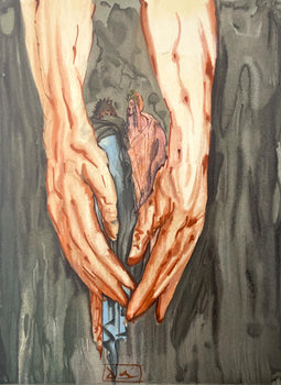 Salvador Dali, Hlle Xvi (Field 189-200; Michler/Lpsinger 1039-1138), Die Gttliche Komdie, Signed,