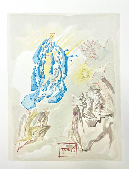 Salvador Dali, Paradies Xxvii (Field 189-200; Michler/Lpsinger 1039-1138), Die Gttliche Komdie,