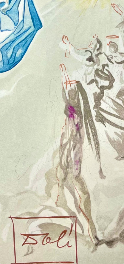 Salvador Dali, Paradies Xxvii (Field 189-200; Michler/Lpsinger 1039-1138), Die Gttliche Komdie,