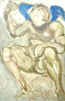 Salvador Dali, Fegefeuer Xv (Field 189-200; Michler/Lpsinger 1039-1138), Die Gttliche Komdie,