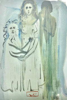 Salvador Dali, Fegefeuer Xvi (Field 189-200; Michler/Lpsinger 1039-1138), Die Gttliche Komdie,