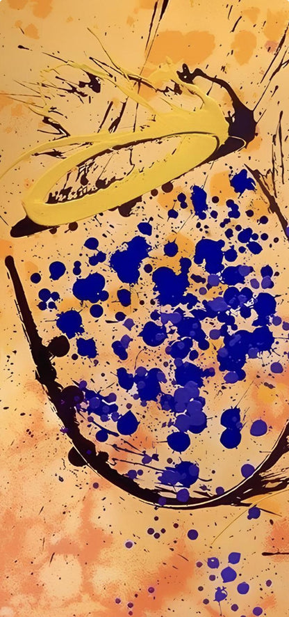 Dale Chihuly, Composition, Basket Series, Mixed Media Silkscreen