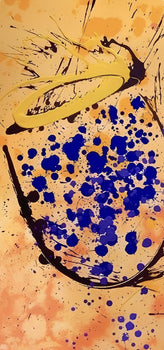 Dale Chihuly, Composition, Basket Series, Mixed Media Silkscreen