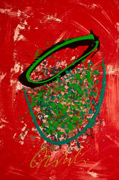 Dale Chihuly, Composition, Baskets Series, Mixed Media Lithograph