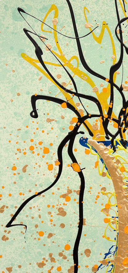 Dale Chihuly, Composition, Venetian Series, Mixed Media Lithograph