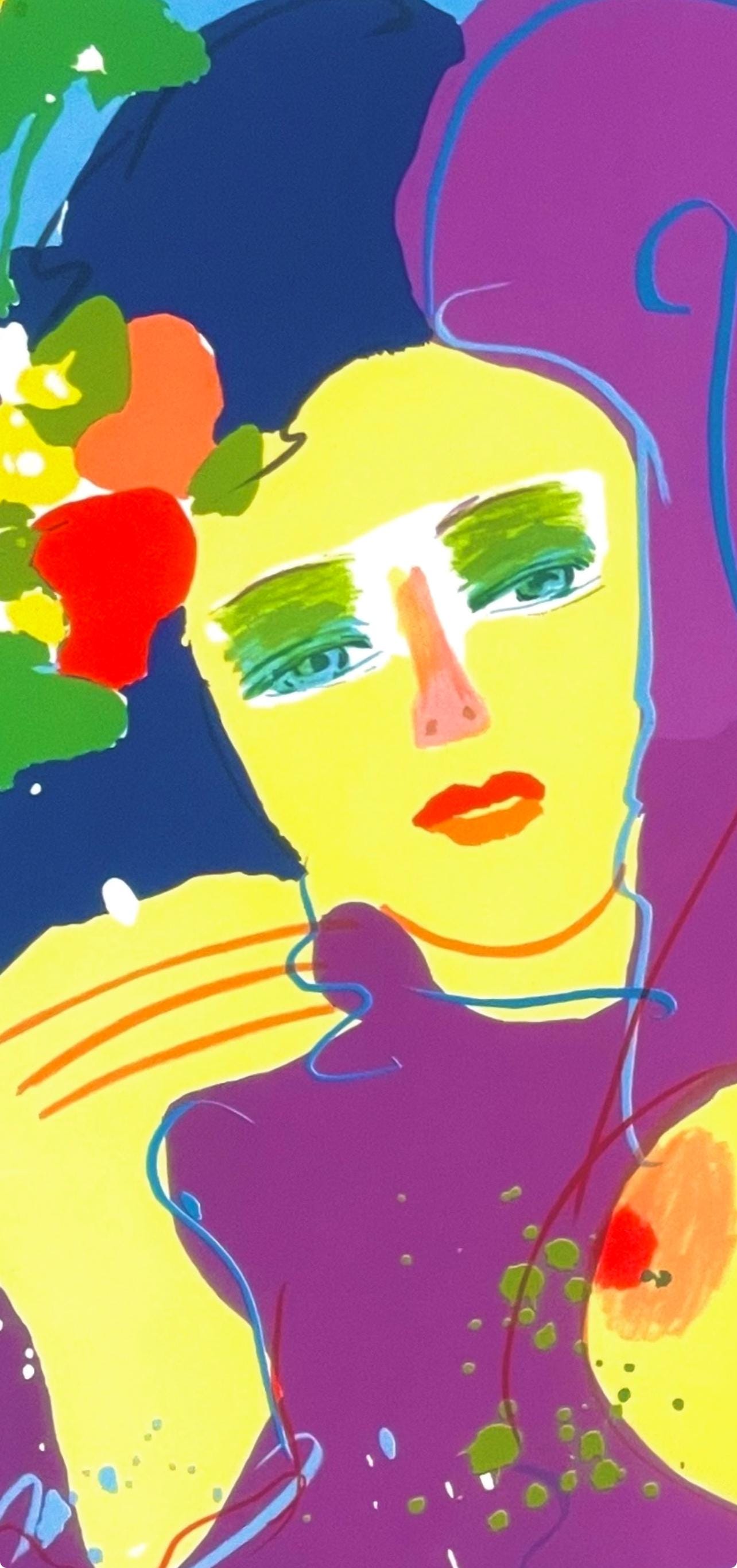 Walasse Ting ???, Grape Flavor, Lithograph