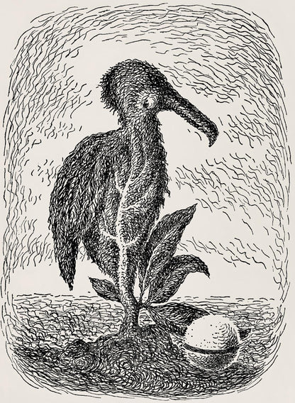 Ren Magritte, Composition, Les Chants De Maldoror, Lithograph