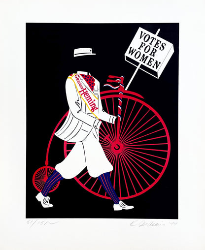 Robert Indiana, Gloster Heming (Sheehan 96-108), Mother Of Us All, Silkscreen