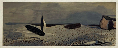 Georges Braque, Marine, Varengeville, Lithograph