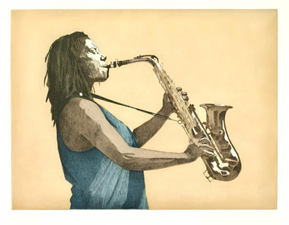 Dean Mitchell, Bathed In Light, Music, Deep Rivers In My Soul, Etching