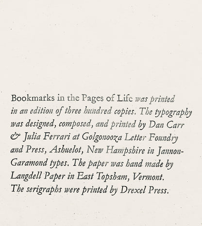 Betye Saar, Magnolia Flower, Bookmarks In The Pages Of Life, Silkscreen