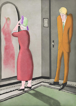 Benny Andrews, Composition, Everything That Rises Must Converge, Etching