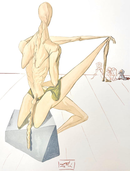 Salvador Dali, Hlle V (Field 189-200; Michler/Lpsinger 1039-1138), Die Gttliche Komdie, Signed,