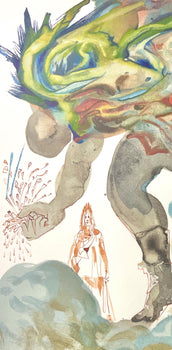 Salvador Dali, Hlle Xxxi (Field 189-200; Michler/Lpsinger 1039-1138), Die Gttliche Komdie, Signed,