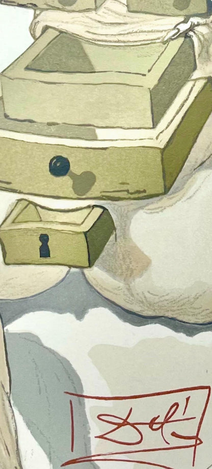 Salvador Dali, Fegefeuer I (Field 189-200; Michler/Lpsinger 1039-1138), Die Gttliche Komdie,