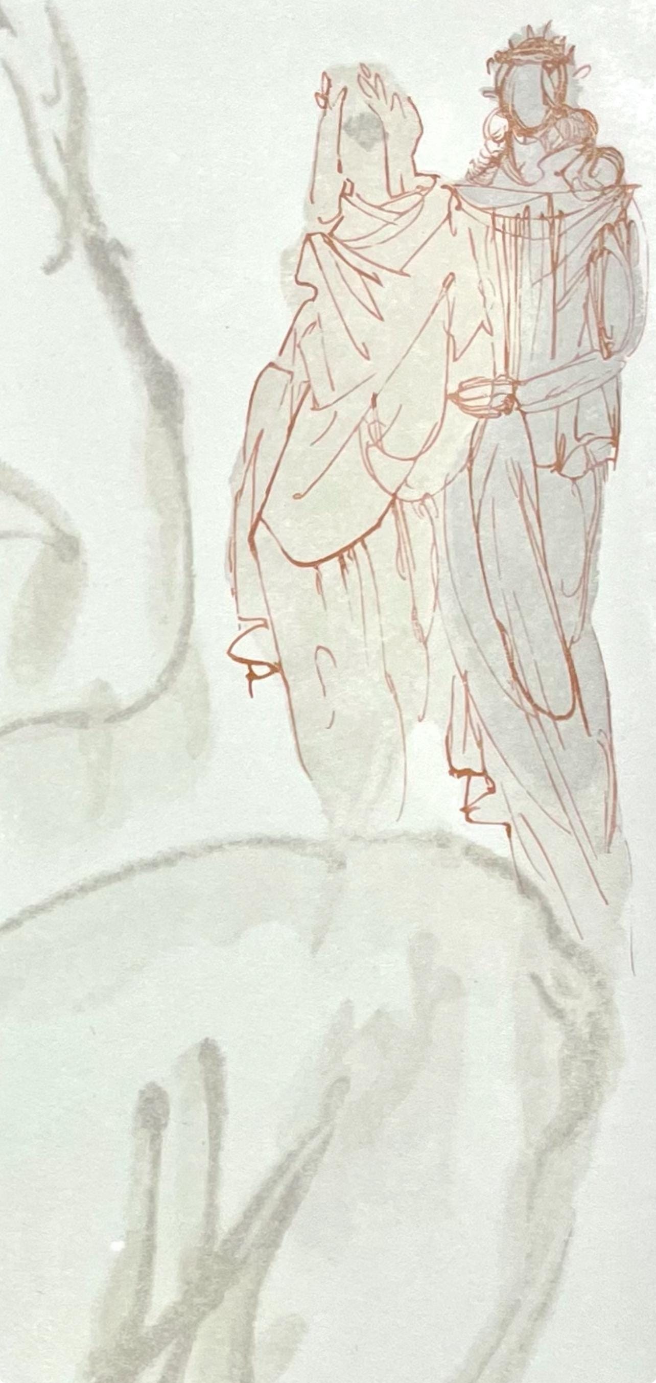 Salvador Dali, Fegefeuer Xix (Field 189-200; Michler/Lpsinger 1039-1138), Die Gttliche Komdie,