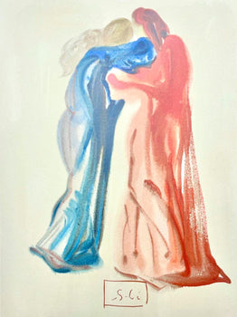 Salvador Dali, Fegefeuer Xxix (Field 189-200; Michler/Lpsinger 1039-1138), Die Gttliche Komdie,