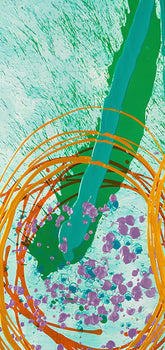 Dale Chihuly, Composition, Float Series, Mixed Media Lithograph
