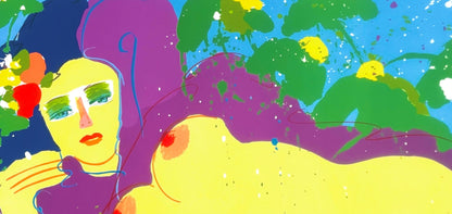 Walasse Ting ???, Grape Flavor, Lithograph