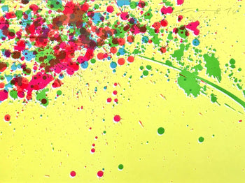 Walasse Ting ???, Jaune, Good Morning, Lithograph