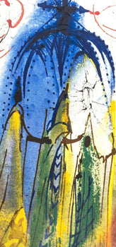 Salvador Dali, Composition (Michler/Lpsinger 1601), Romeo E Giulietta, Lithograph And Silkscreen