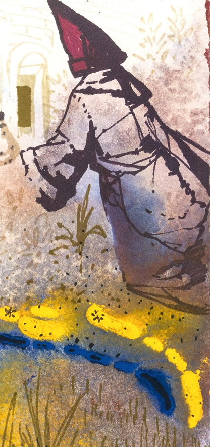 Salvador Dali, Composition (Michler/Lpsinger 1601), Romeo E Giulietta, Lithograph And Silkscreen