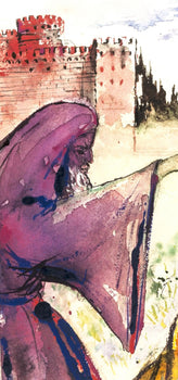 Salvador Dali, Composition (Michler/Lpsinger 1601), Romeo E Giulietta, Lithograph And Silkscreen