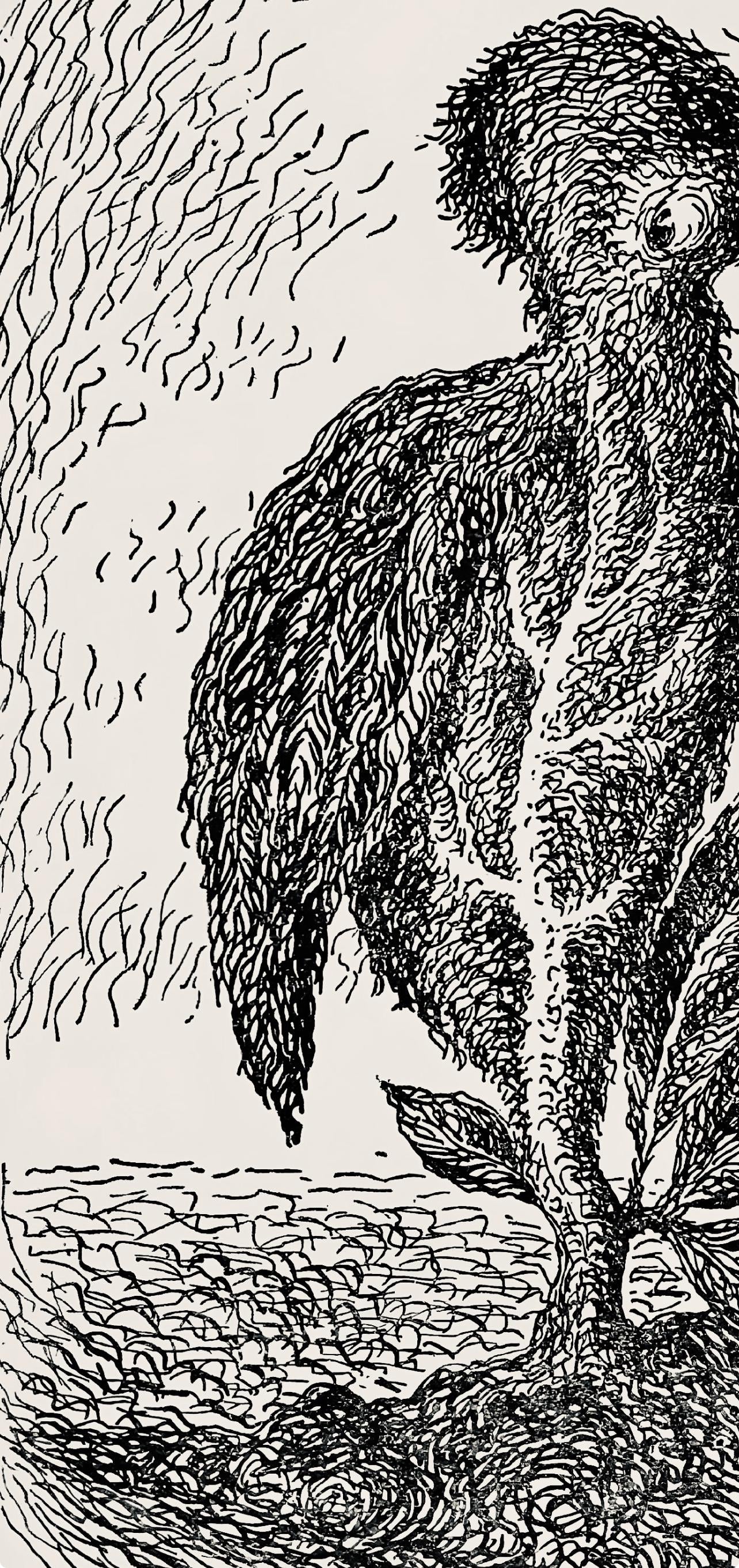 Ren Magritte, Composition, Les Chants De Maldoror, Lithograph