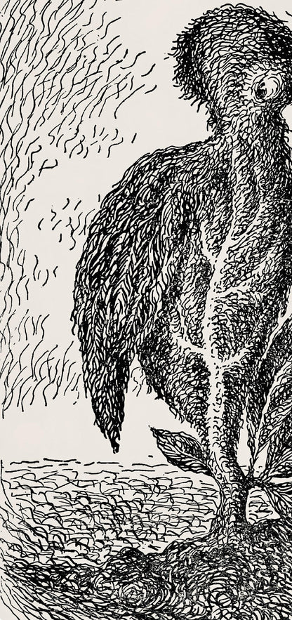 Ren Magritte, Composition, Les Chants De Maldoror, Lithograph