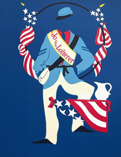 Robert Indiana, Jo The Loiterer (Sheehan 96-108), Mother Of Us All, Silkscreen