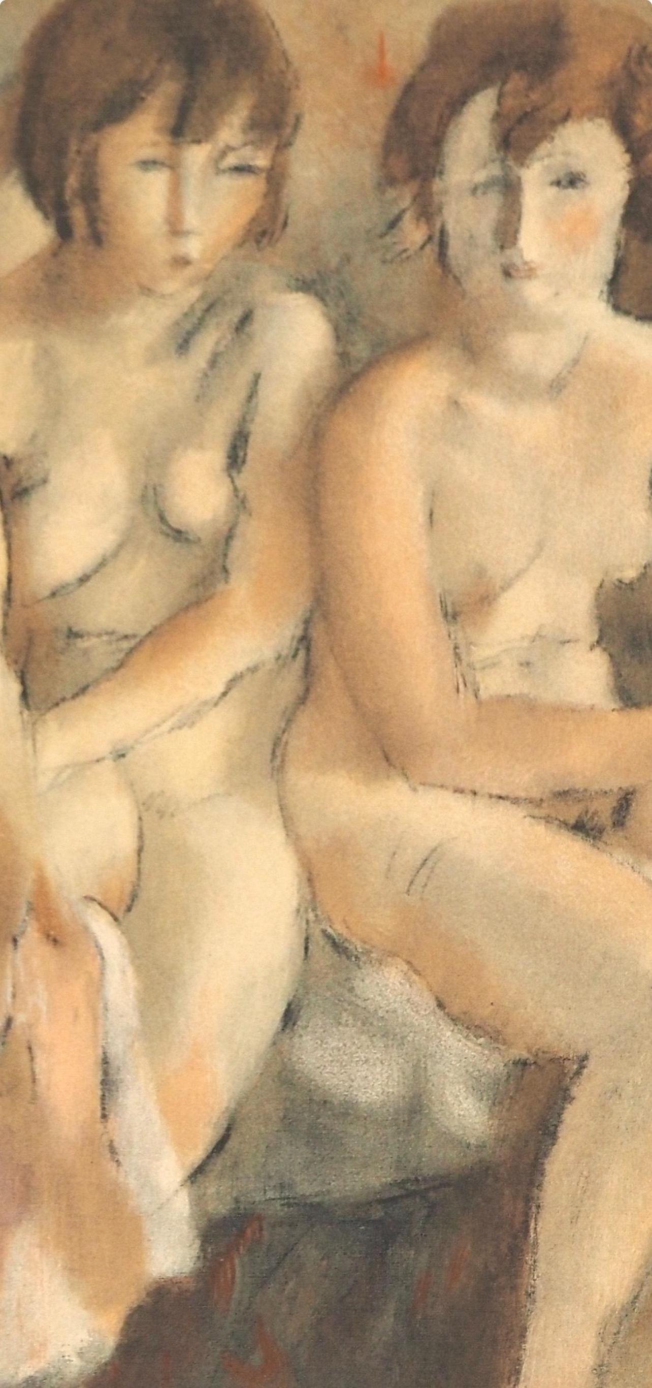 Jules Pascin, Deux Nus, Pascin, Lithograph