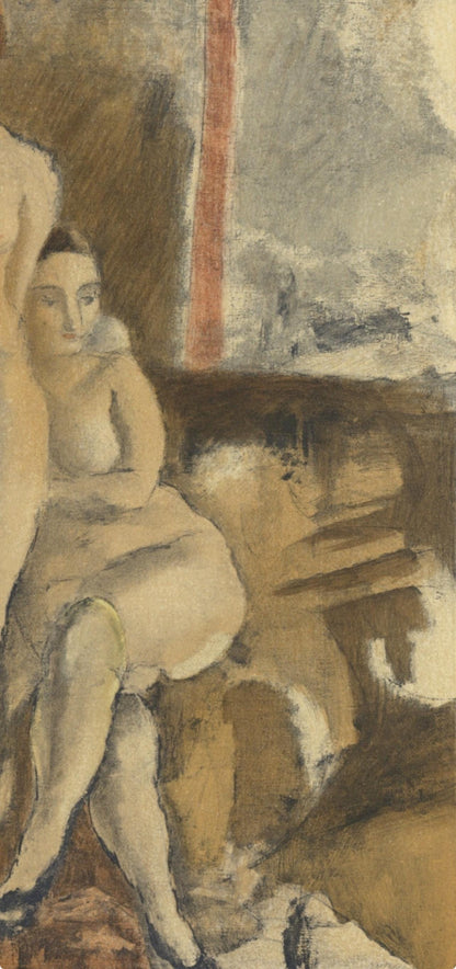 Jules Pascin, Les Deux Modles, Pascin, Lithograph