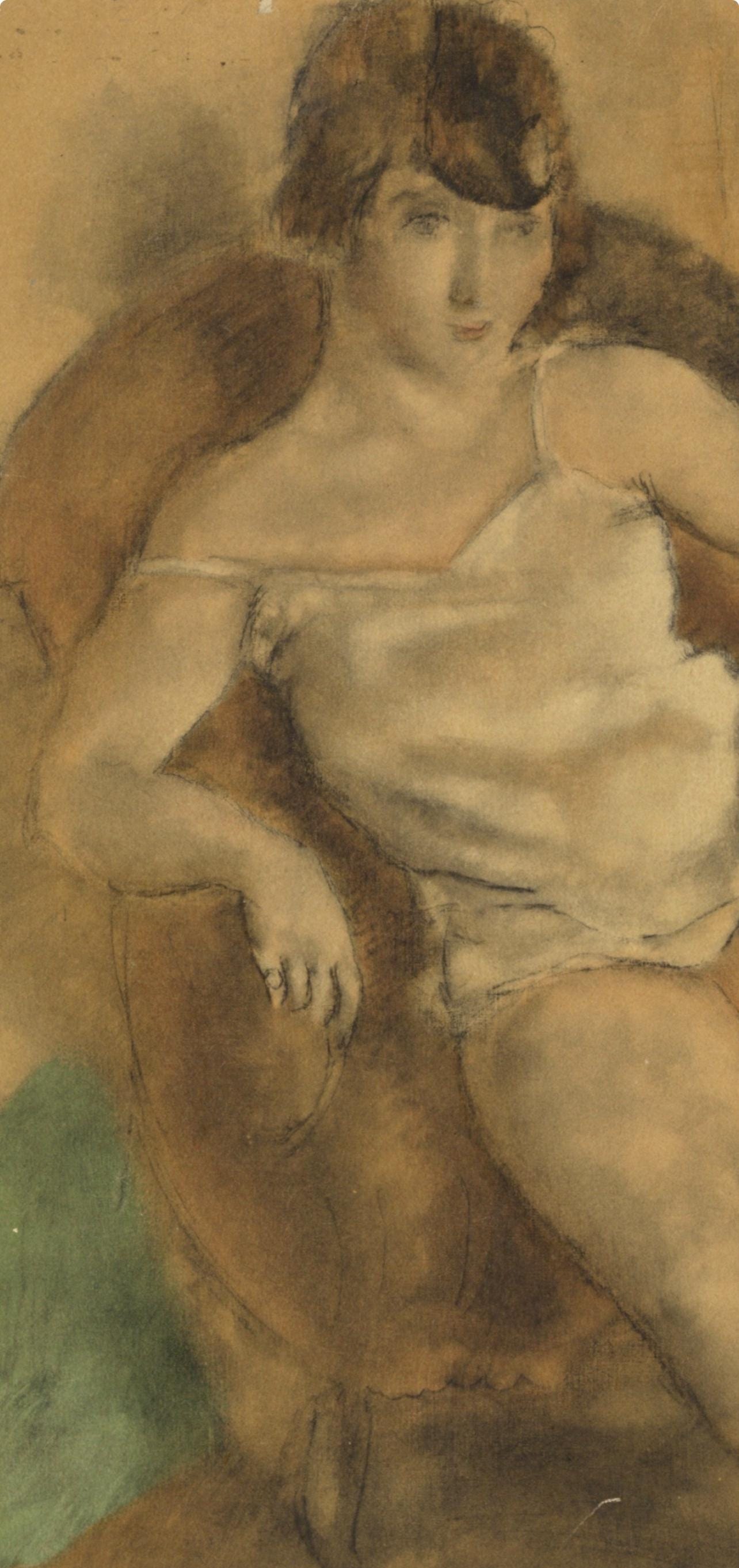 Jules Pascin, Femme Dans Un Fanteuil, Pascin, Lithograph