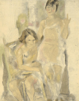 Jules Pascin, Ginette Et Mireille, Pascin, Lithograph