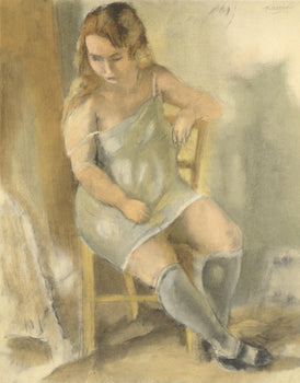 Jules Pascin, Marcelle La Chemise Bleue, Pascin, Lithograph