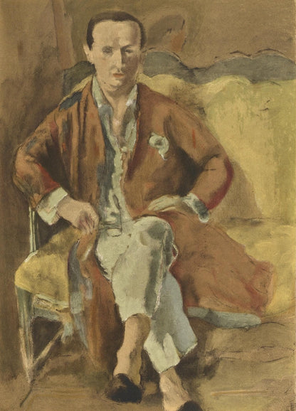 Jules Pascin, Portrait De Daragns, Pascin, Lithograph