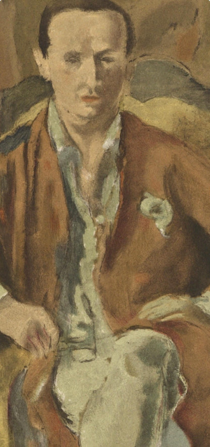 Jules Pascin, Portrait De Daragns, Pascin, Lithograph