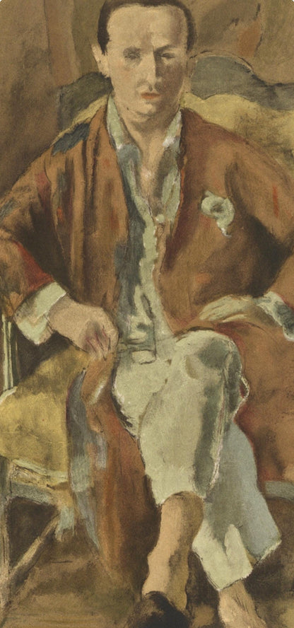 Jules Pascin, Portrait De Daragns, Pascin, Lithograph