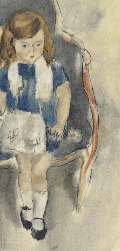 Lithograph - Jules Pascin - Jeanie Warnod - Pascin
