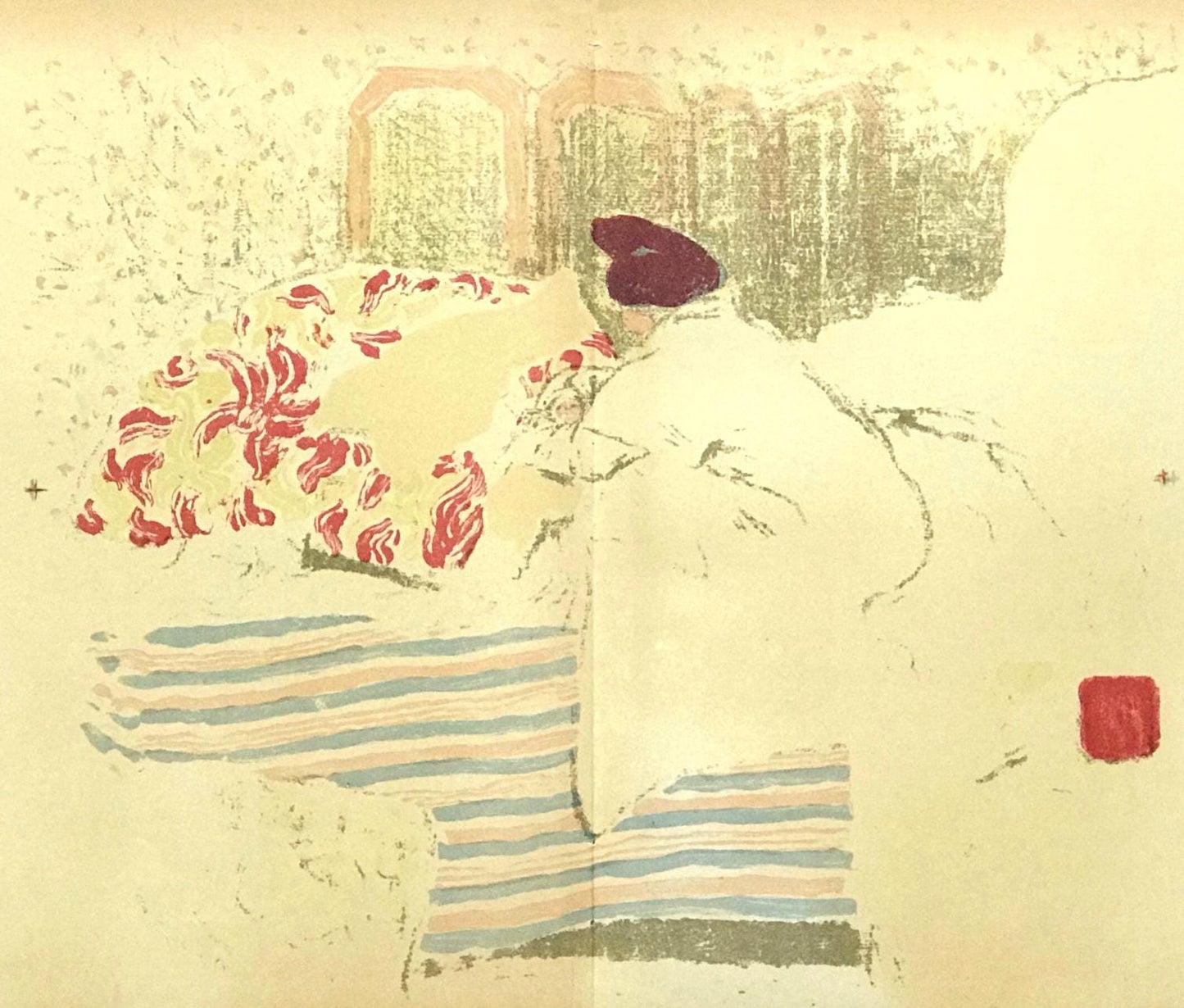 Douard Vuillard, La Naissance Dannette, L'Uvre Grav De Vuillard, Lithograph