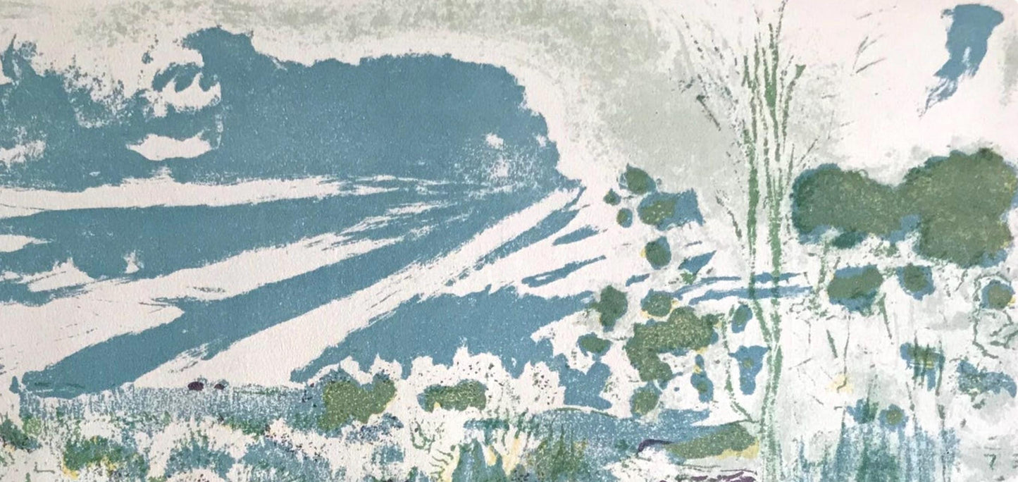 Douard Vuillard, A Travers Champs, L'Uvre Grav De Vuillard, Lithograph