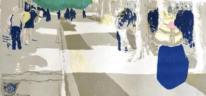 Douard Vuillard, Lavenue, L'Uvre Grav De Vuillard, Lithograph